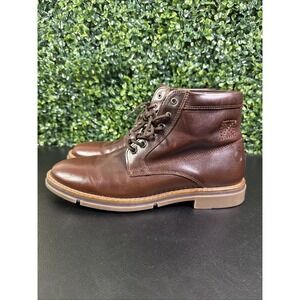 Gino Cherruti Brown Leather Boots Men's Size 8- 8.5